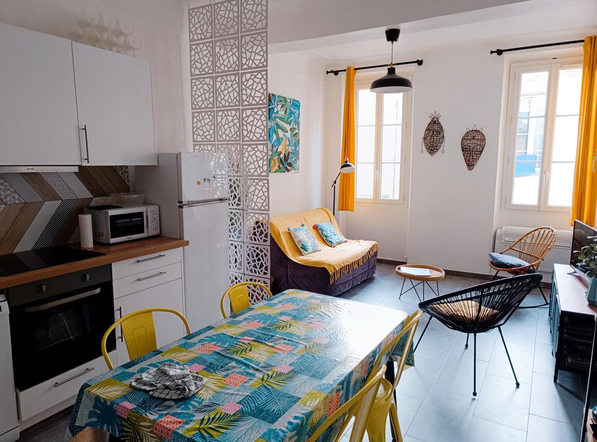 Grand 2 Pieces Renove Climatise, Vieil Antibes, Proche Port公寓 外观 照片
